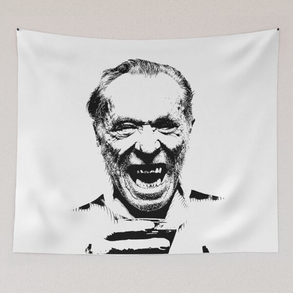 Item preview, Charles Bukowski designed and sold by OurWorldTree.