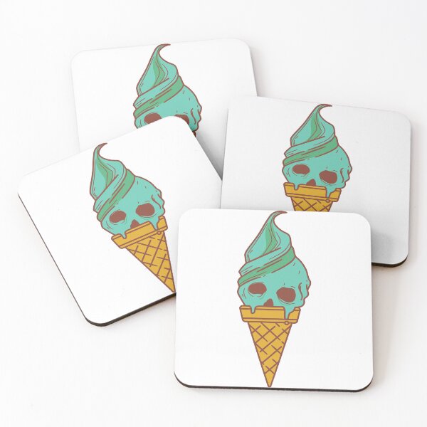 Item preview, skull ice cream designed and sold by CASUALVIBES.