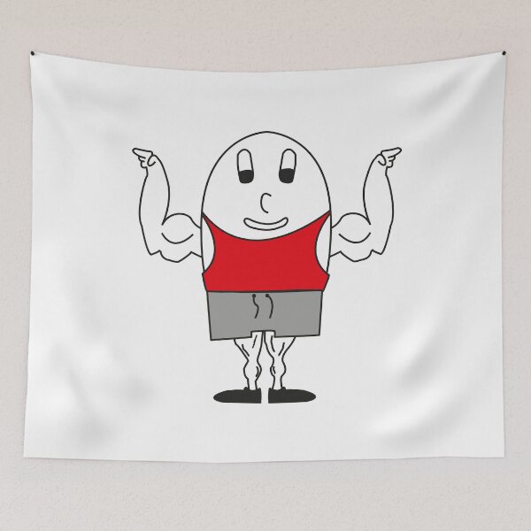 Item preview, Egg Muscle-Man designed and sold by M-P-Mueller.