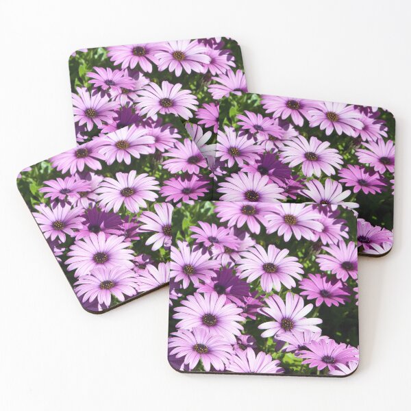 Item preview, Purple daisies designed and sold by Liza Kirwan.