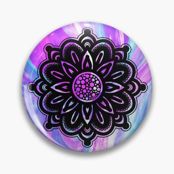 Item preview, Marble Mandala Flower designed and sold by TangleBoBangle.