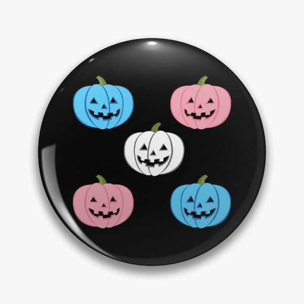 Item preview, Transsexual Pride Flag Pumpkin Halloween design for trans romantic designed and sold by anins-azuree.