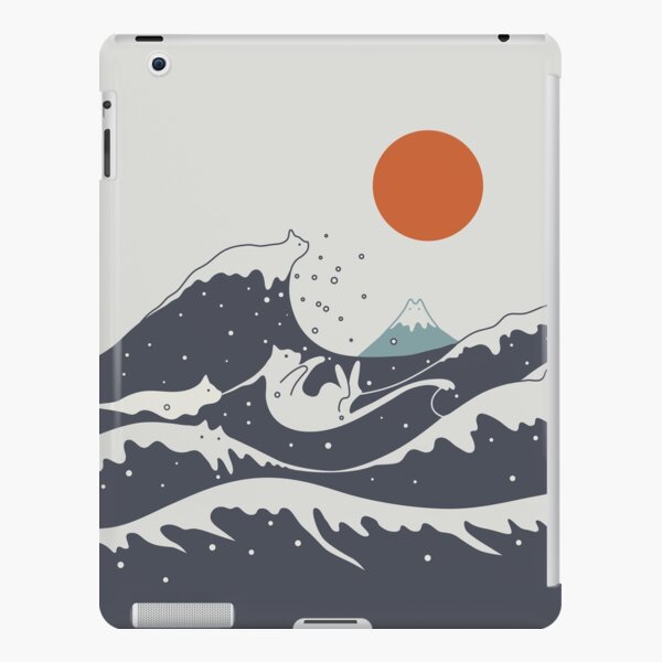 Cat Landscape 55A iPad Snap Case