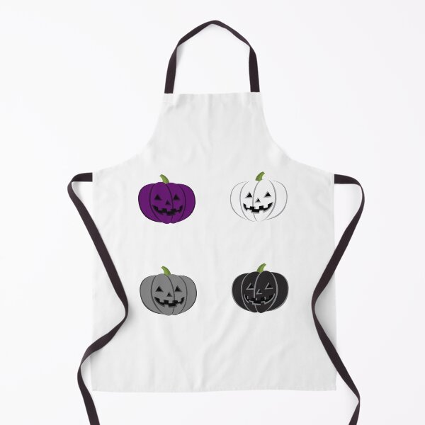 Item preview, Asexual Pride Flag Halloween Pumpkin design for ace romantic designed and sold by anins-azuree.