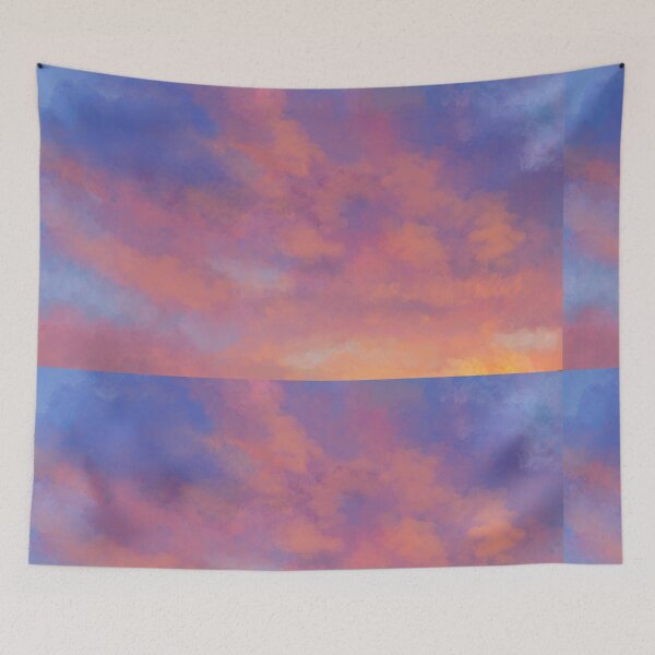 Item preview, Tangerine Sunset Over The Mountains designed and sold by Shawn Ballard.