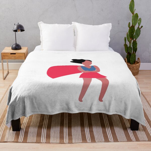 Item preview, Female Superhero Superwoman with Red Cape illustration cartoon designed and sold by simplysharon.