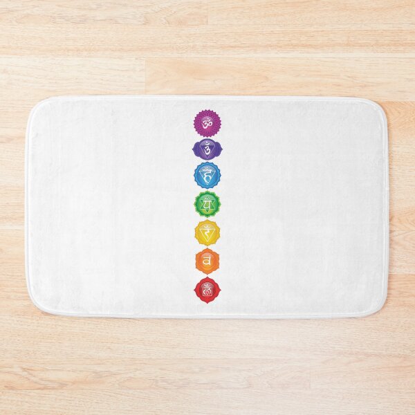 Item preview, 7 Chakra Symbols - 01 VT WBG designed and sold by chakraplaza.