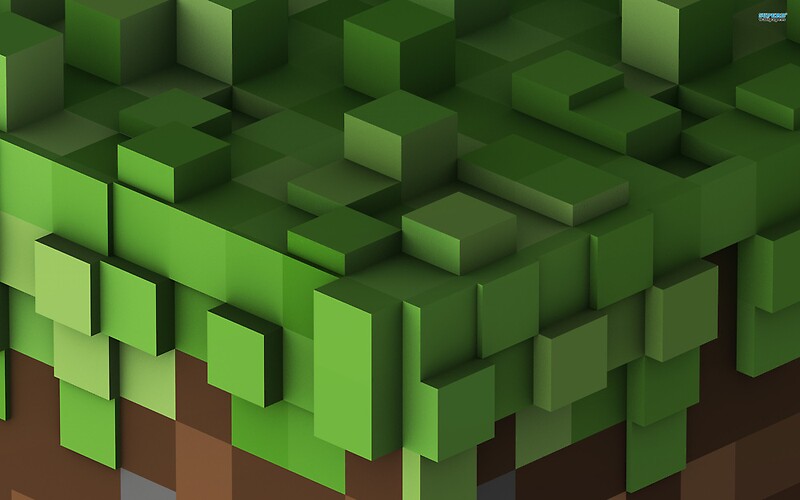 "Grass Block Minecraft" Greeting Cards by creeper128 Redbubble