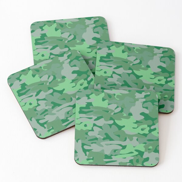 Item preview, Emerald Mint Camo designed and sold by choisanezine.