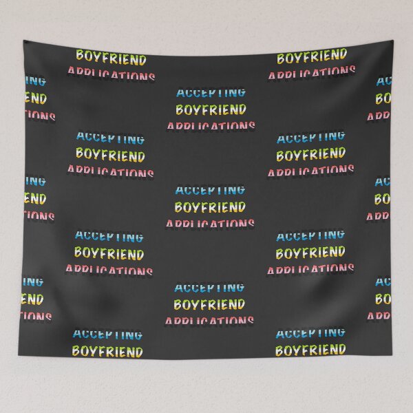 Item preview, Accepting Boyfriend Applications-Queer Flag designed and sold by Kai Buro.