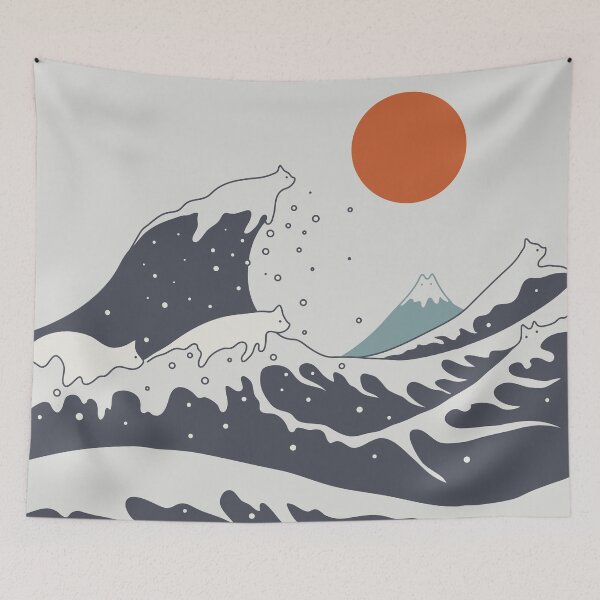 Item preview, Cat Landscape 55B designed and sold by ilovedoodle.