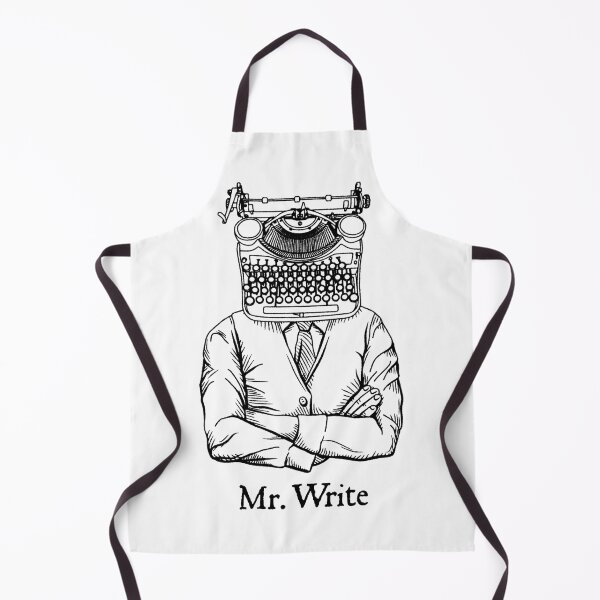 Item preview, Mr. Write Author Writer Vintage Typewriter Funny Word Pun designed and sold by GrandeDuc.