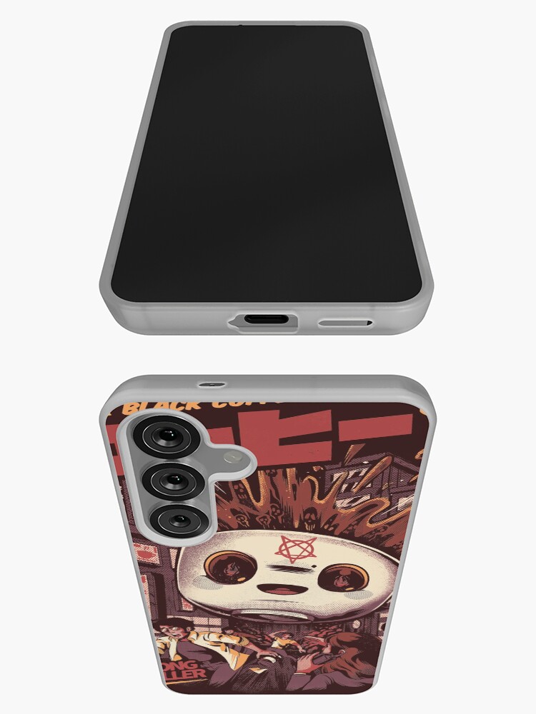 Thumbnail 3 of 4, Samsung Galaxy Phone Case, Black magic coffee designed and sold by ilustrata.