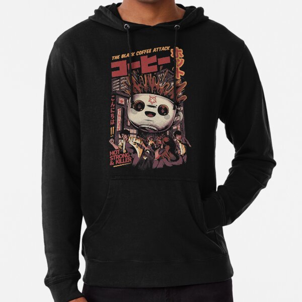 Schwarzer magischer Kaffee Leichter Hoodie