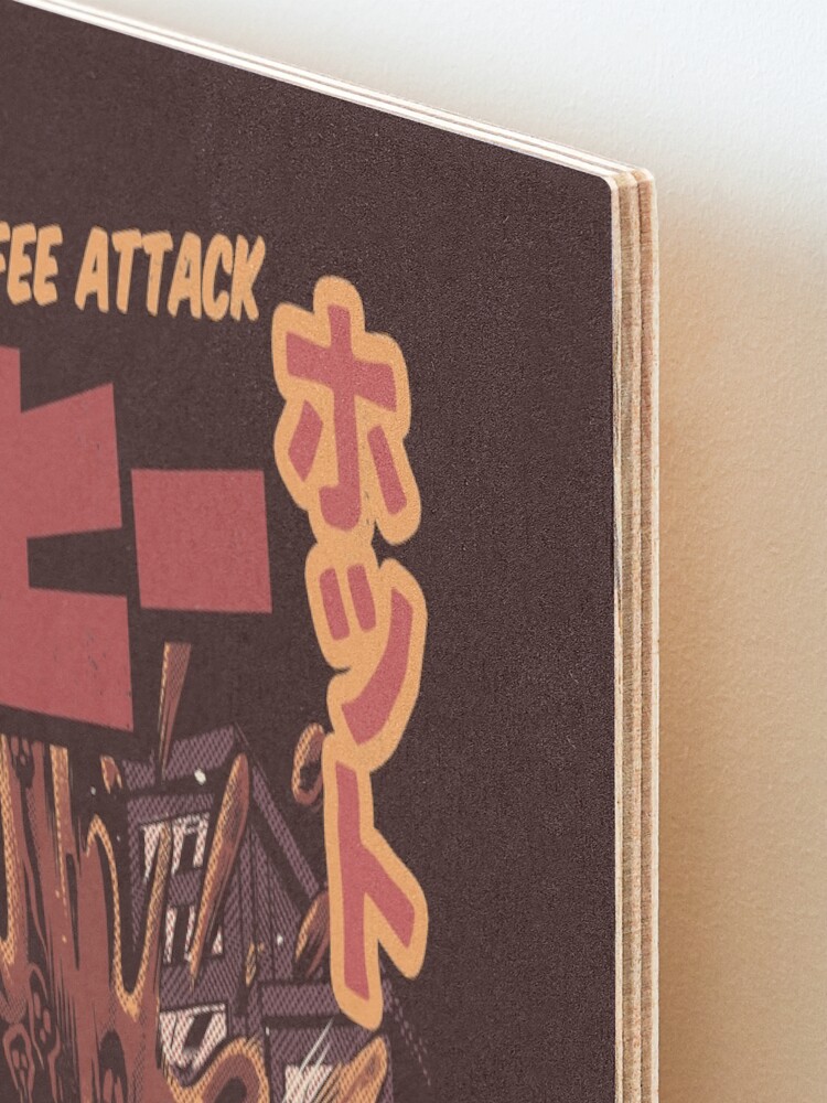 Alternate view of Black magic coffee Mounted Print