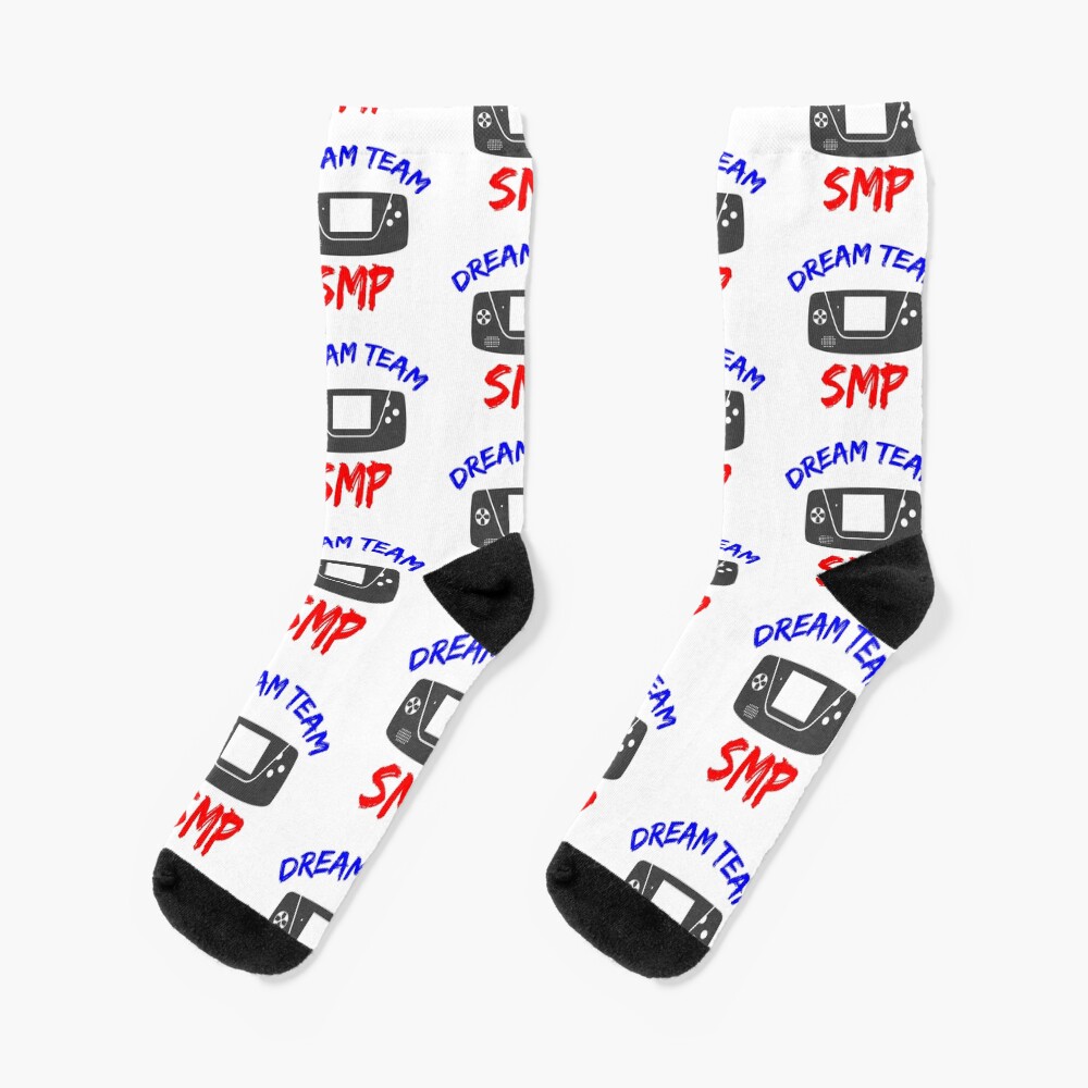 "Dream Team SMP Minecraft" Socks by SaurabhKalita Redbubble