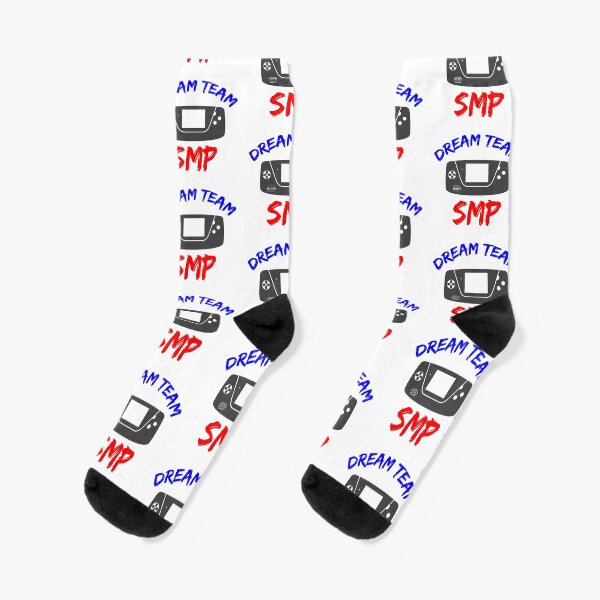 "Dream Team SMP Minecraft" Socks by SaurabhKalita Redbubble