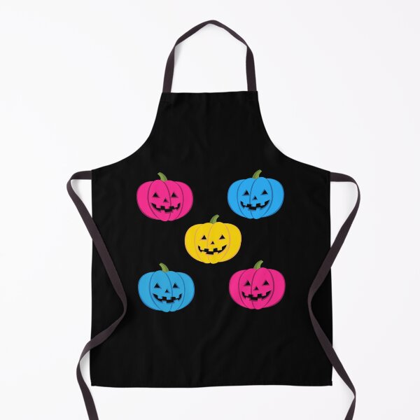 Item preview, Pan sexual Pride Flag Halloween Pumpkin design for pan romantic designed and sold by anins-azuree.