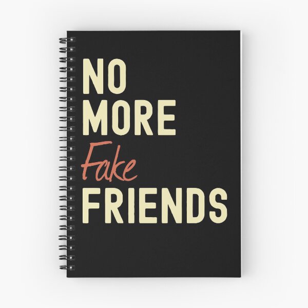 Item preview, No More Fake Friends designed and sold by azmndesigns.
