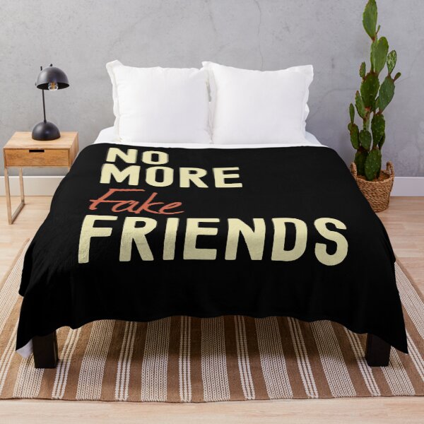 Item preview, No More Fake Friends designed and sold by azmndesigns.