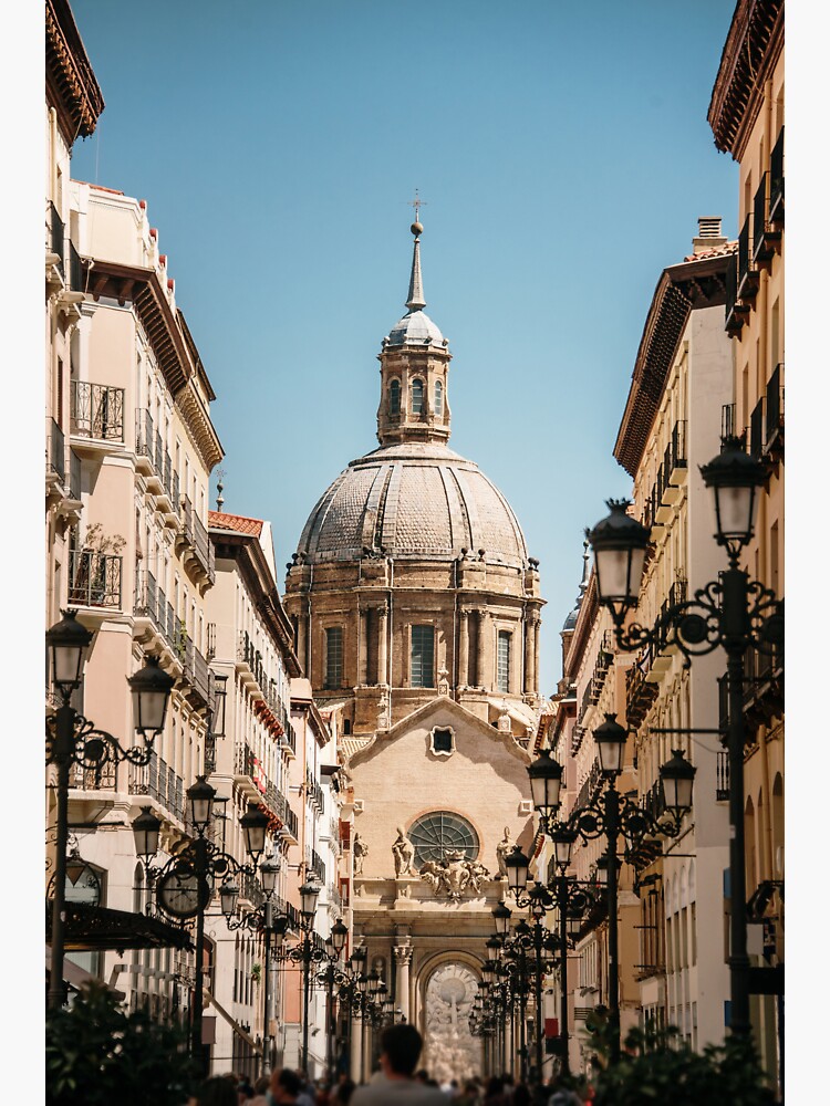 "Zaragoza, Spain" Sticker for Sale by MarioGuti Redbubble