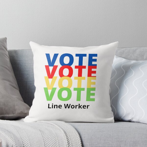 Item preview, Vote Line Worker designed and sold by majeed10.