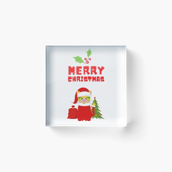 Item preview, Christmas Tree Decorations Christmas Cat funny designed and sold by OneTimeEngineer.