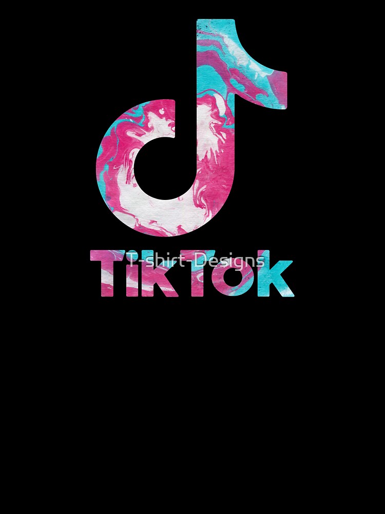 Tiktok Logo Pink And Blue