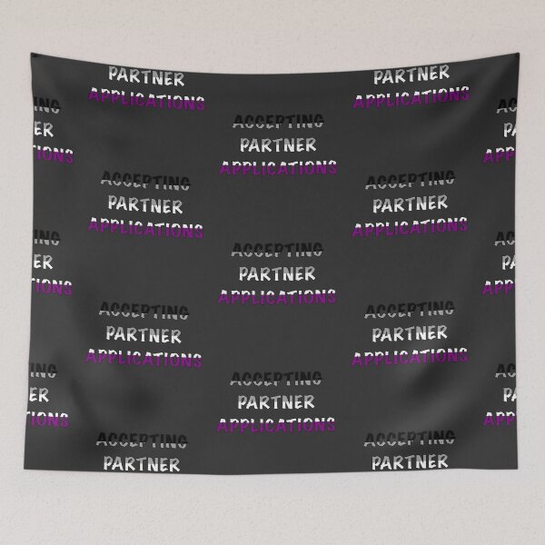 Item preview, Accepting Partner Applications-Ace Flag designed and sold by Kai Buro.