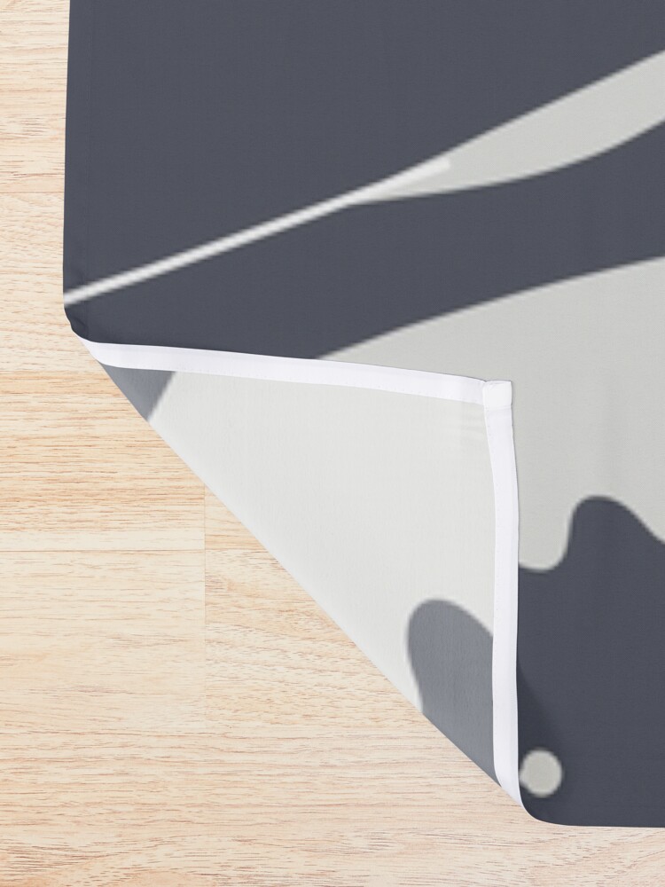Alternate view of Cat Landscape 55C Shower Curtain