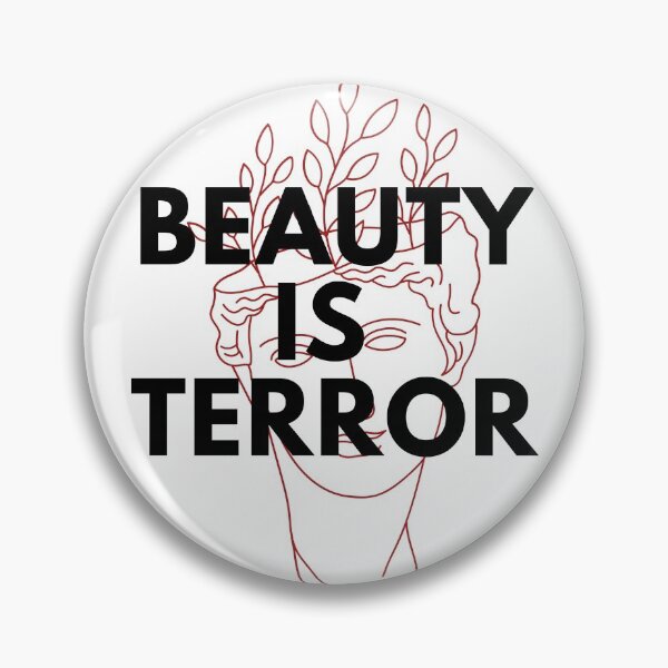 Item preview, Beauty is Terror The Secret History Dark Academia designed and sold by Share Your Passion.
