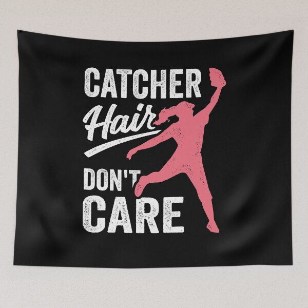 Item preview, Catcher Hair Baseball Softball Girl Player Gift designed and sold by Marcid95.