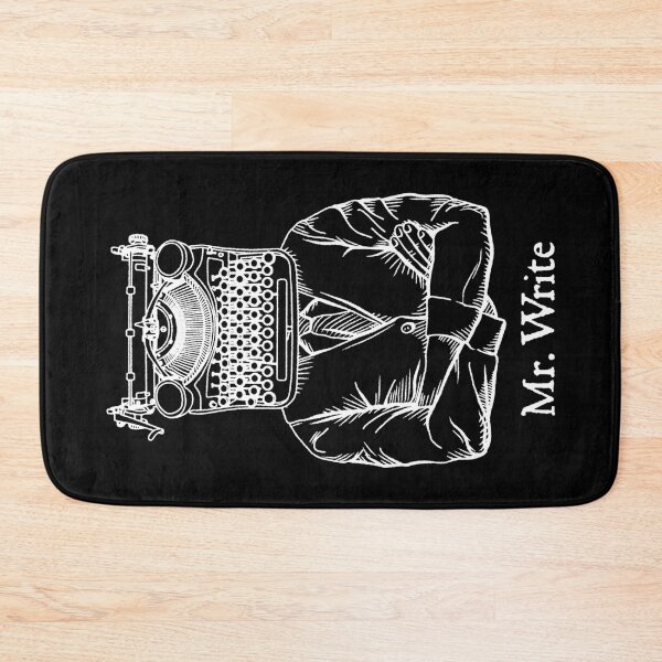 Item preview, Mr. Write Author Writer Vintage Typewriter Funny Word Pun designed and sold by GrandeDuc.