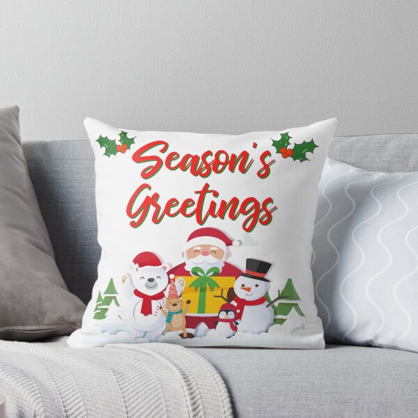 Artikelvorschau, Weihnachtsgrüße der Weihnachtsgrüße - Festliche und saisonale Geschenke mit Weihnachtsmann, Frosty, Rentier, Pinguin und Eisbär entworfen und verkauft von kassiekewl.