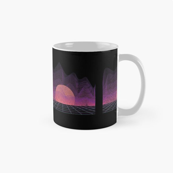 Item preview, New Retro Synthwave Soundwave Sunset  designed and sold by ghost888.