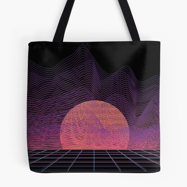 Item preview, New Retro Synthwave Soundwave Sunset  designed and sold by ghost888.