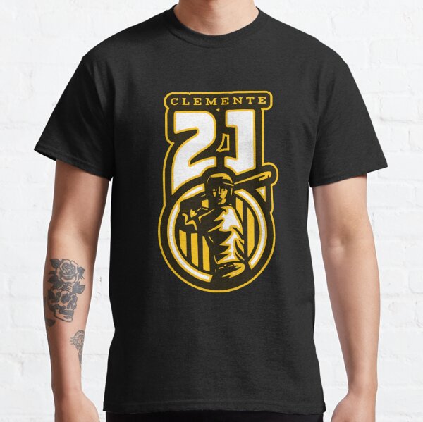 Wholesale American baseball legend Roberto Clemente T-shirt U.S. Baseball  Uranus No. 21 jersey T-shirt From m.