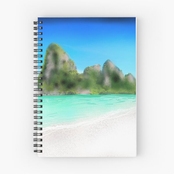 Aperçu de l'œuvre Bord de mer romantique créée et vendue par StylishSpectrum.