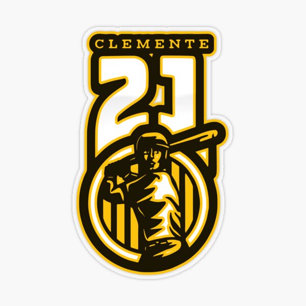 Roberto Clemente 21 Sticker Diecut 