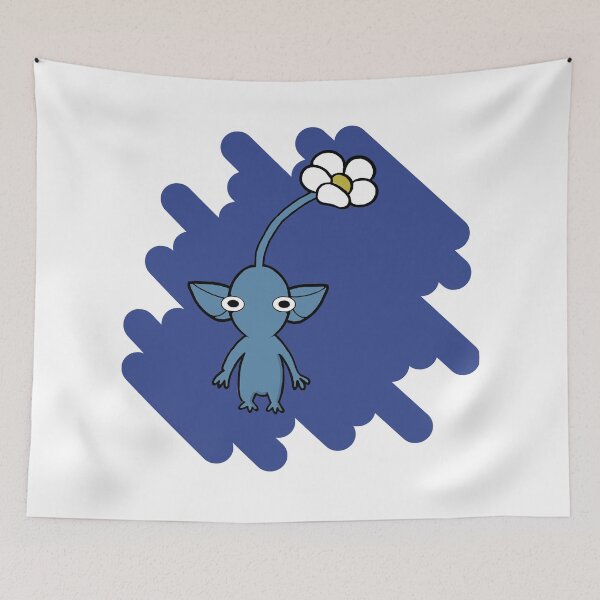 Item preview, Pikmin "Blue Scribble" Design designed and sold by Charlzthebucket.