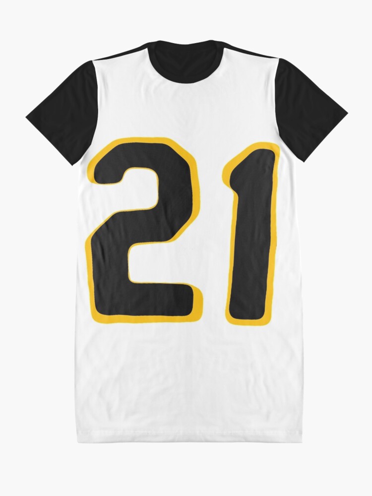 Clemente #21 Yellow Tee S / Yellow