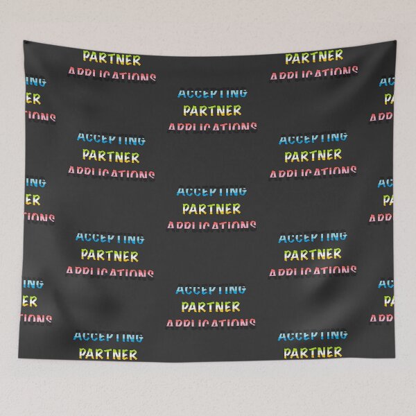 Item preview, Accepting Partner Applications-Queer Flag designed and sold by Kai Buro.
