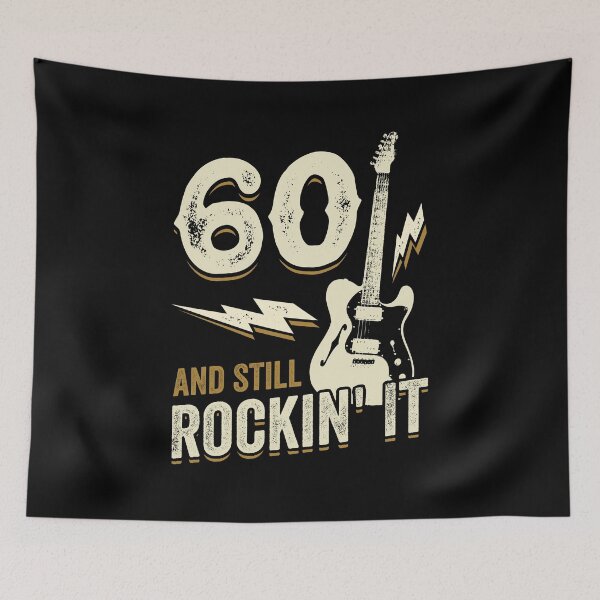 Item preview, 60. Birthday Rock Music Guitarist Gift designed and sold by Marcid95.