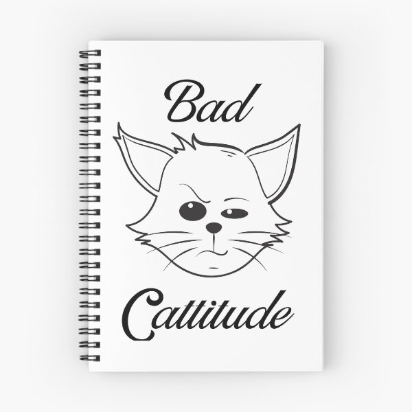 Item preview, Bad Cattitude designed and sold by printgaff.