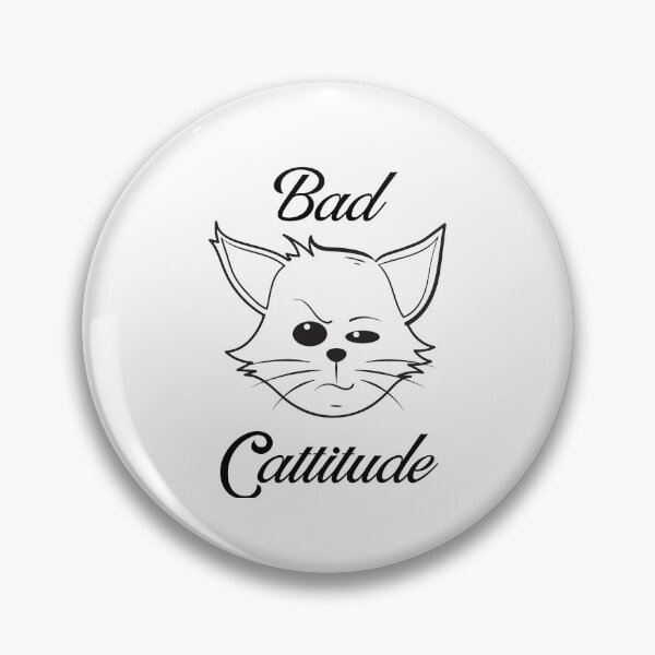 Item preview, Bad Cattitude designed and sold by printgaff.