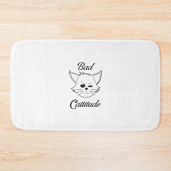 Item preview, Bad Cattitude designed and sold by printgaff.