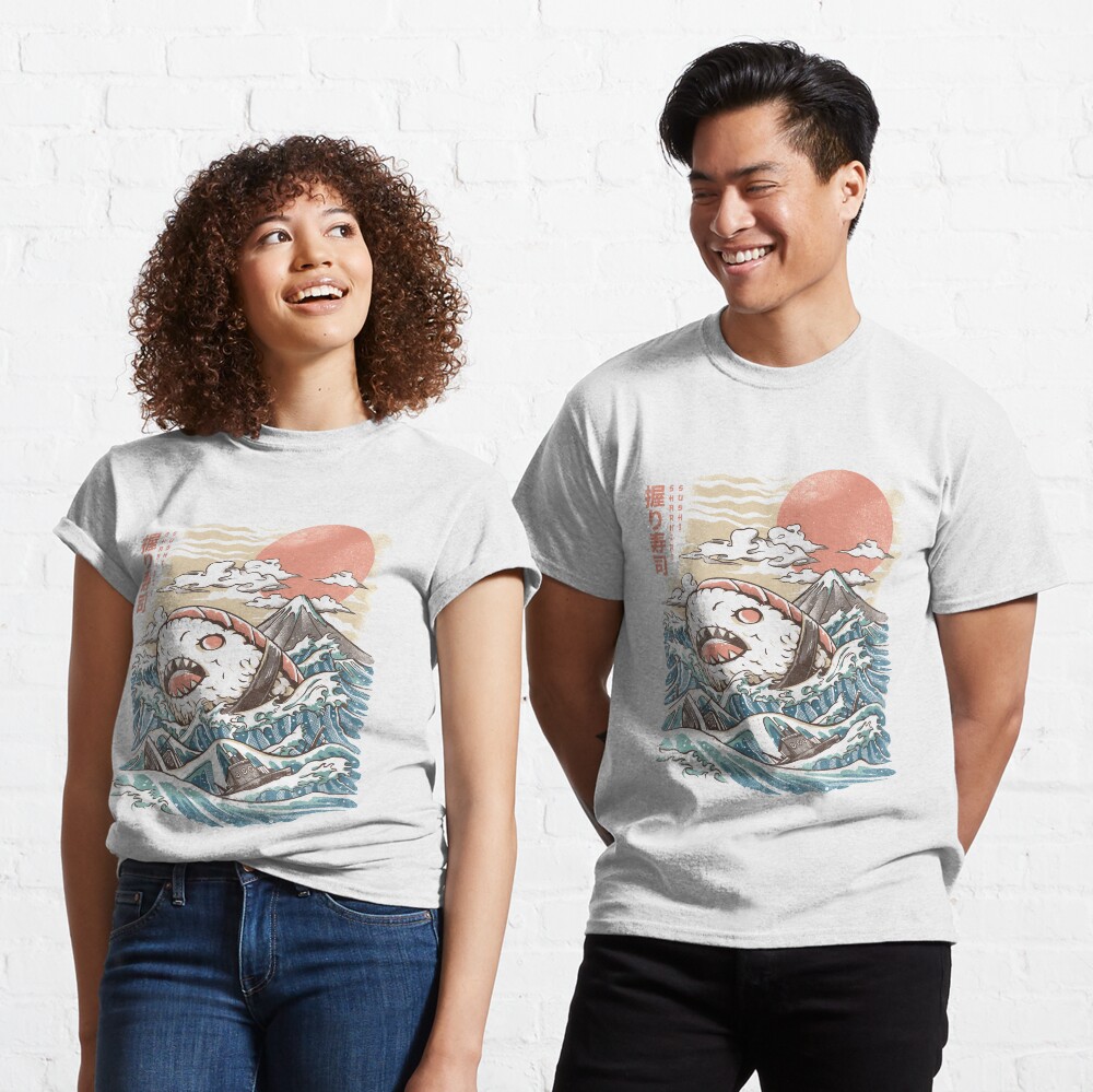 Sharkiri Sushi Camiseta clásica