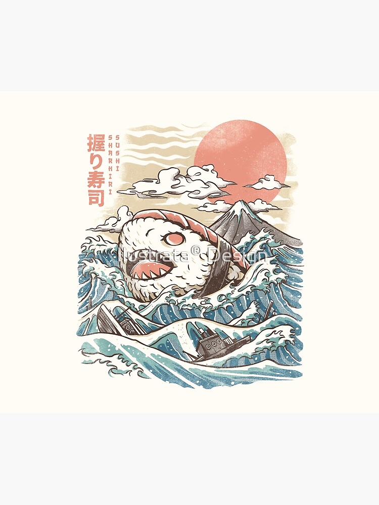 Sharkiri Sushi by ilustrata