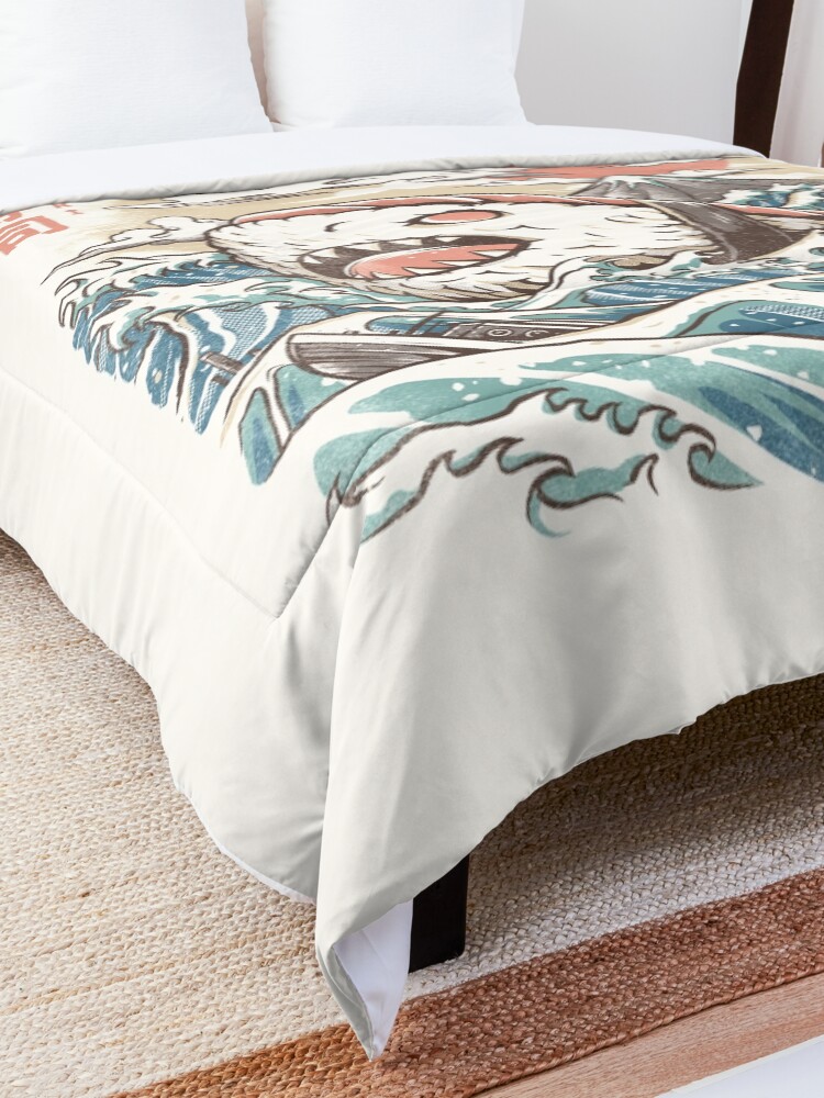 Alternate view of Sharkiri Sushi Comforter