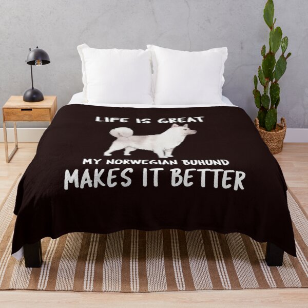 Item preview, Life Is Great My Norwegian Buhund Makes It Better designed and sold by YourEssentials.